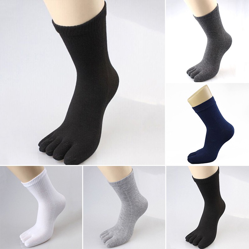 1 Đôi Tất Cotton Xỏ Ngón Một Kích Cỡ Cho Nam