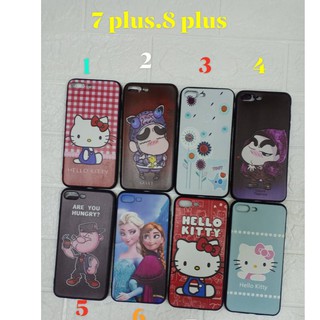 Ốp lưng iPhone 7 Plus/ 8 Plus dẻo in hình kute thời trang