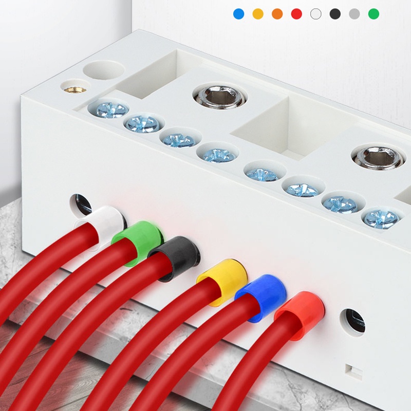 Set 100 đầu nối dây cáp CNZG cách điện nhiều loại tùy chọn tiện lợi
