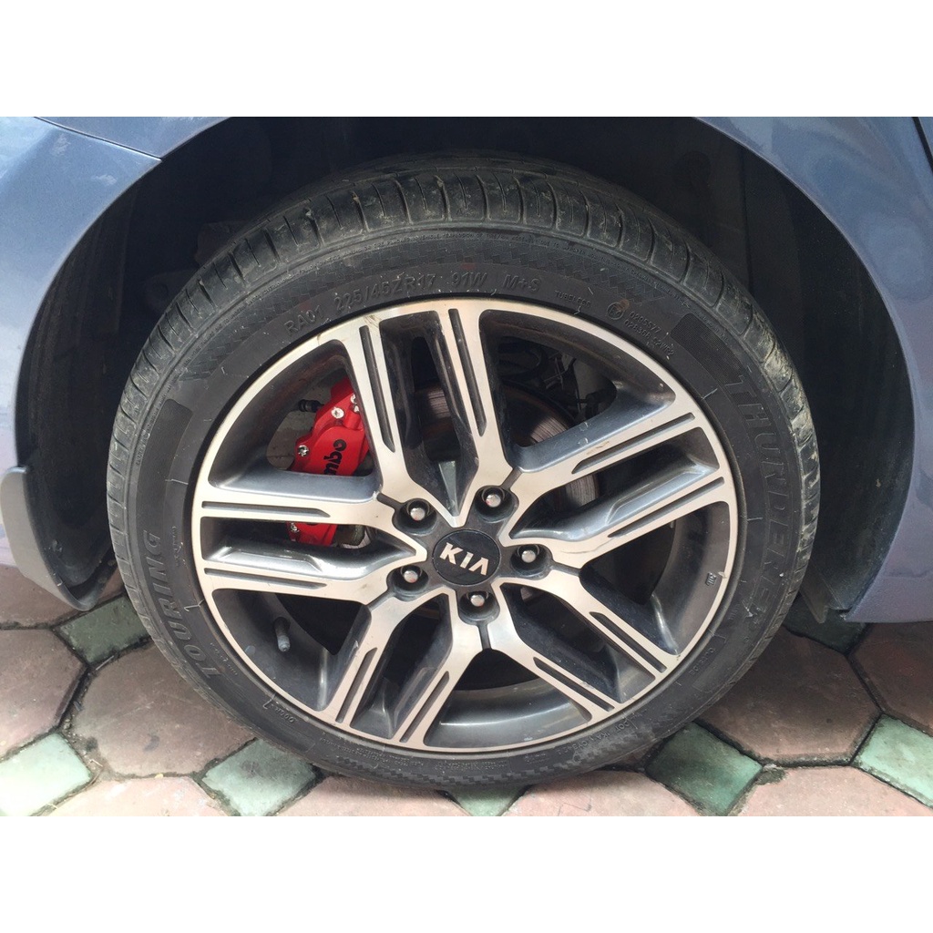 Bộ 2 ốp má phanh cho xe ô tô