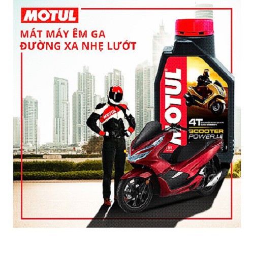 Nhớt xe tay ga Motul Scooter Power LE 5W40