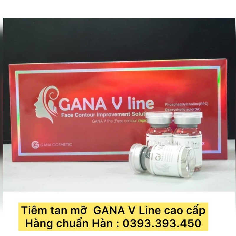 Tiêm tan mỡ GANA V Line cao cấp