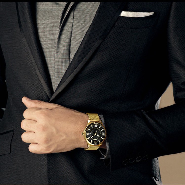 Đồng hồ thạch anh Skmei9166 chất liệu thép không ghỉ chống nước | BigBuy360 - bigbuy360.vn