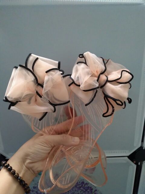 Giày búp bê nhựa trong suốt nơ ren xinh kèm video