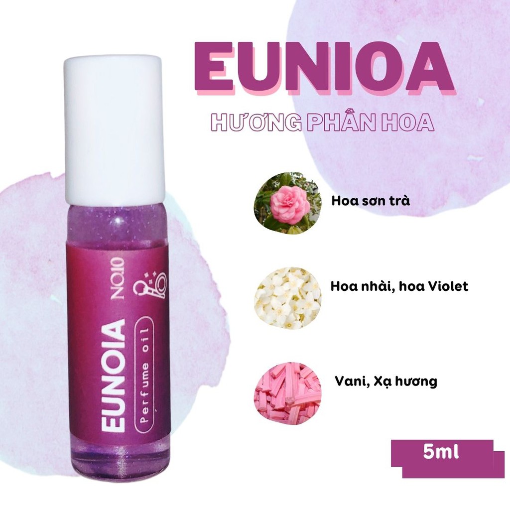 Tinh dầu nước hoa Pháp 5ml - Nước hoa nữ thơm lâu. Nước hoa nguyên chất | Thế Giới Skin Care