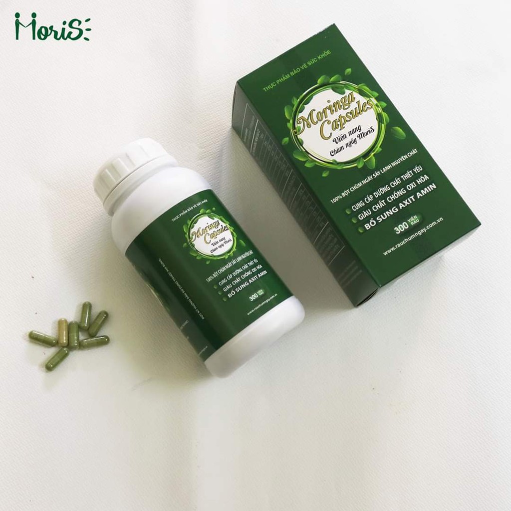 Viên Rau Chùm Ngây 120 viên và 300 Viên | Thế Giới Skin Care