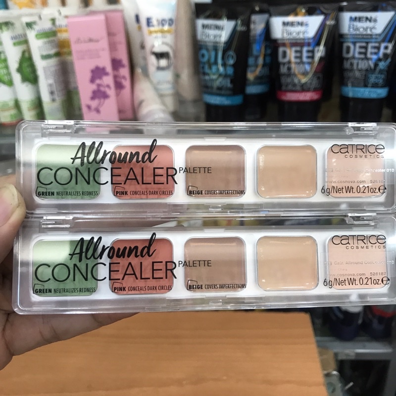 Che Khuyết Điểm 5 Ô-CATRICE ALLROUND CONCEALER PALLETE 6g