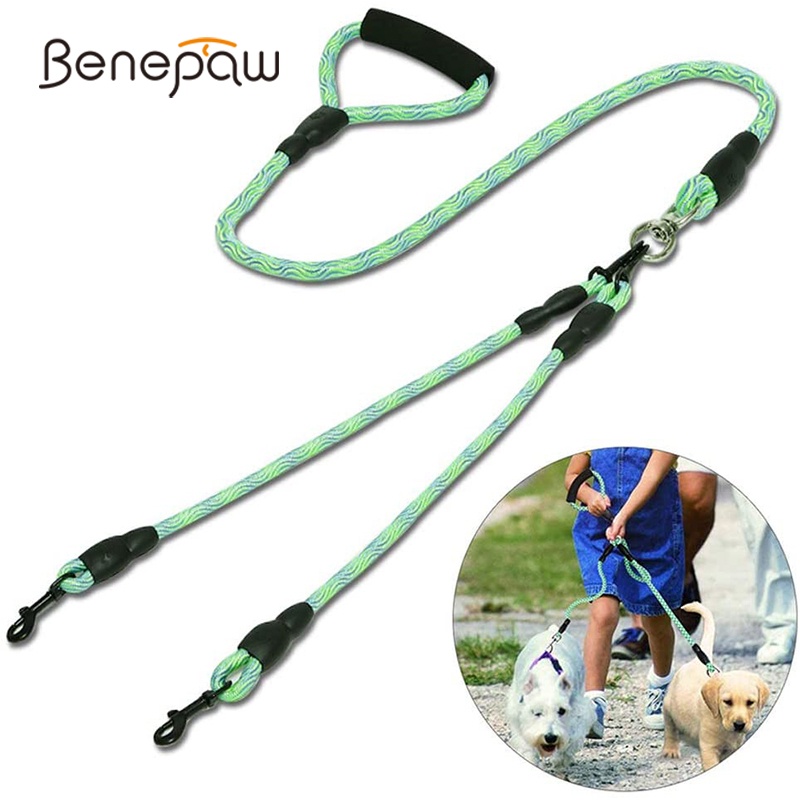 Dây Dắt Thú Cưng Đi Dạo Có Đệm Xoay 360 Độ Bền Bỉ Thời Trang
