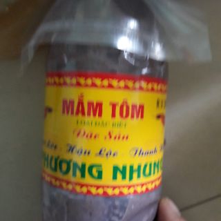 Mắm tôm ăn bún đậu chai 600gr