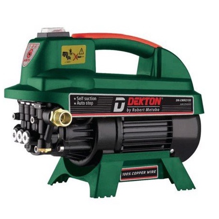 Máy xịt rửa áp lực vệ sinh gia đình xe máy ô tô - cao áp cống suất 2150W DEKTON công nghệ cao - DK CWR 2150 - Dây Đồng
