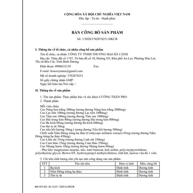 Viên uống tăng cường sinh lý nam, bổ thận, tráng dương CƯỜNG THẬN PRO - Hộp 30 viên thành phần nhung hươu, đông trùng