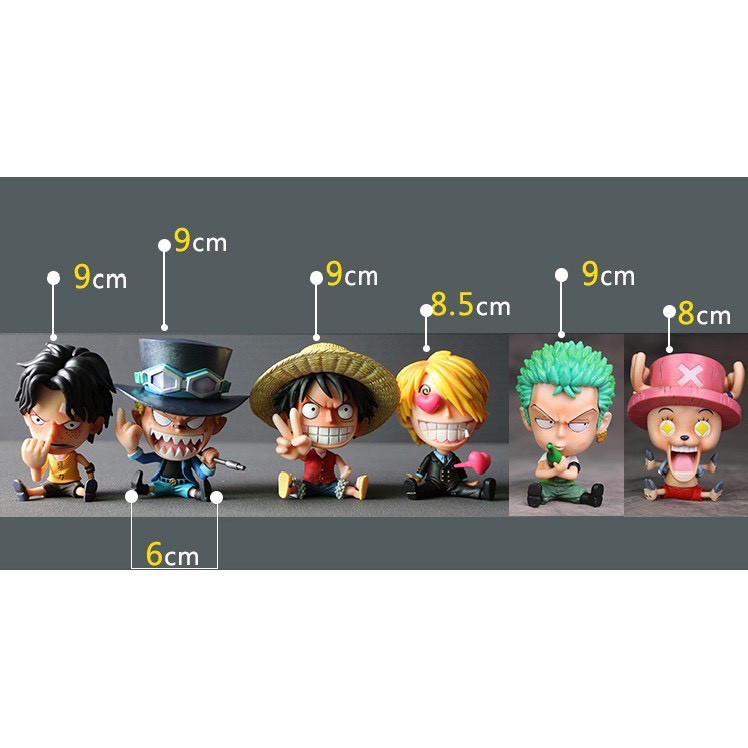 Mô hình chibi nhân vật OnePiece- Tổng hợp OnePiece