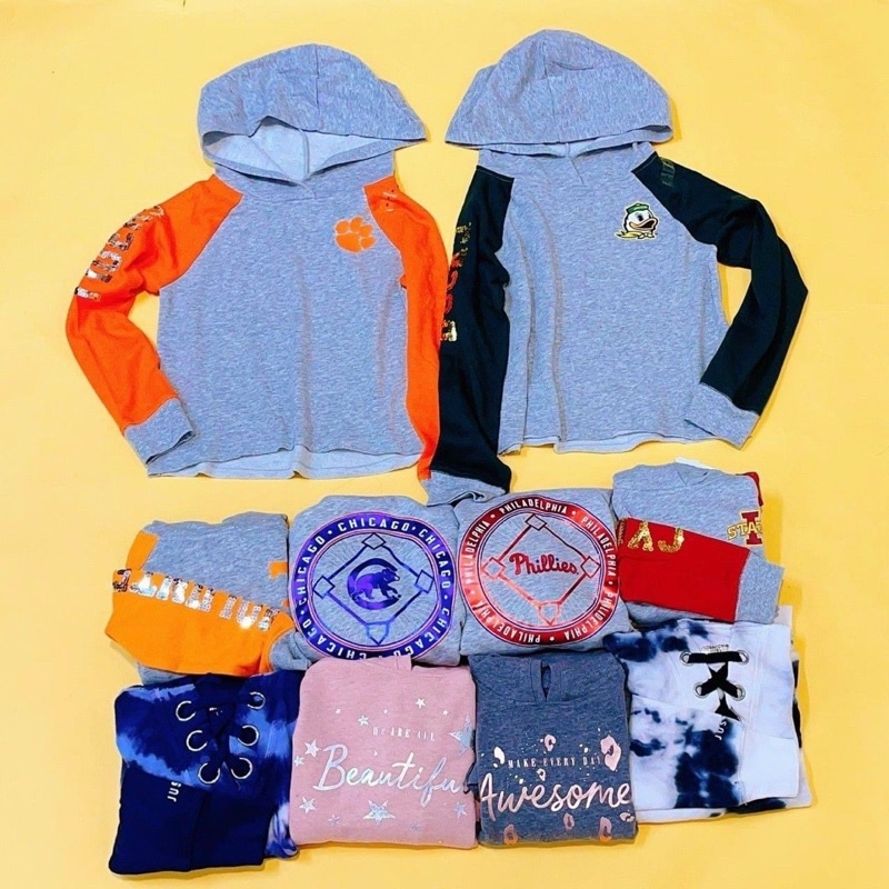 Hoodie dòng teen đại size 6Y-20y
