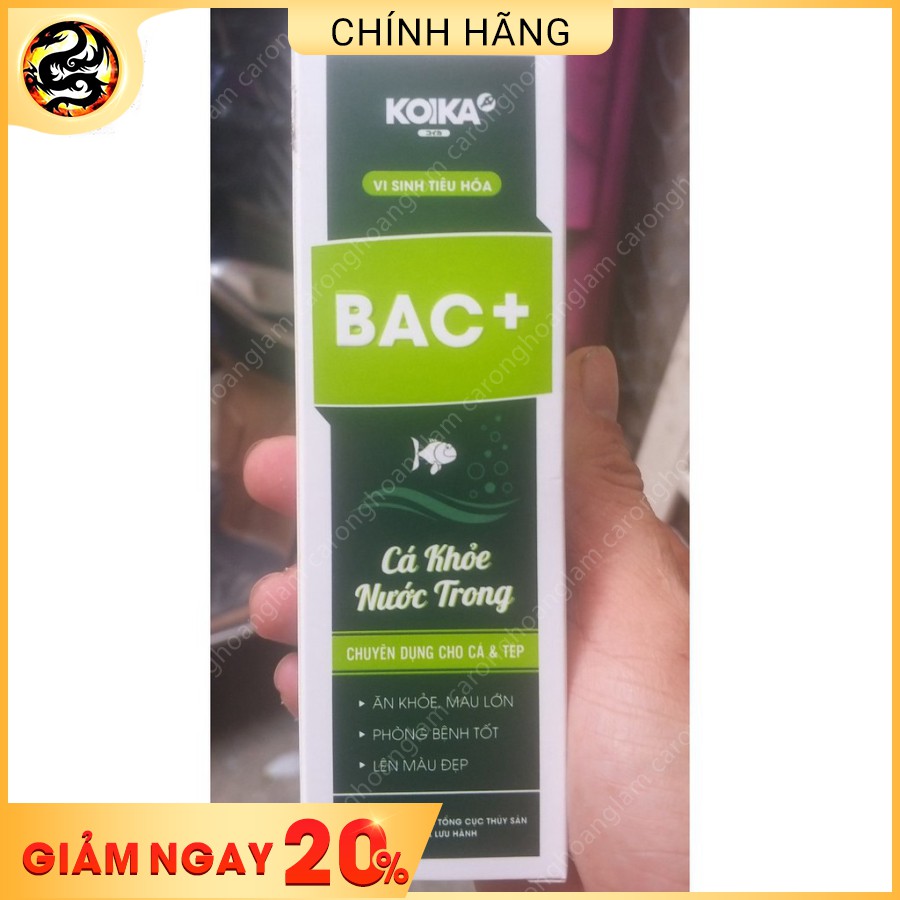 Men Vi Sinh Tiêu Hóa Cho Cá Koika Bac + 105ml
