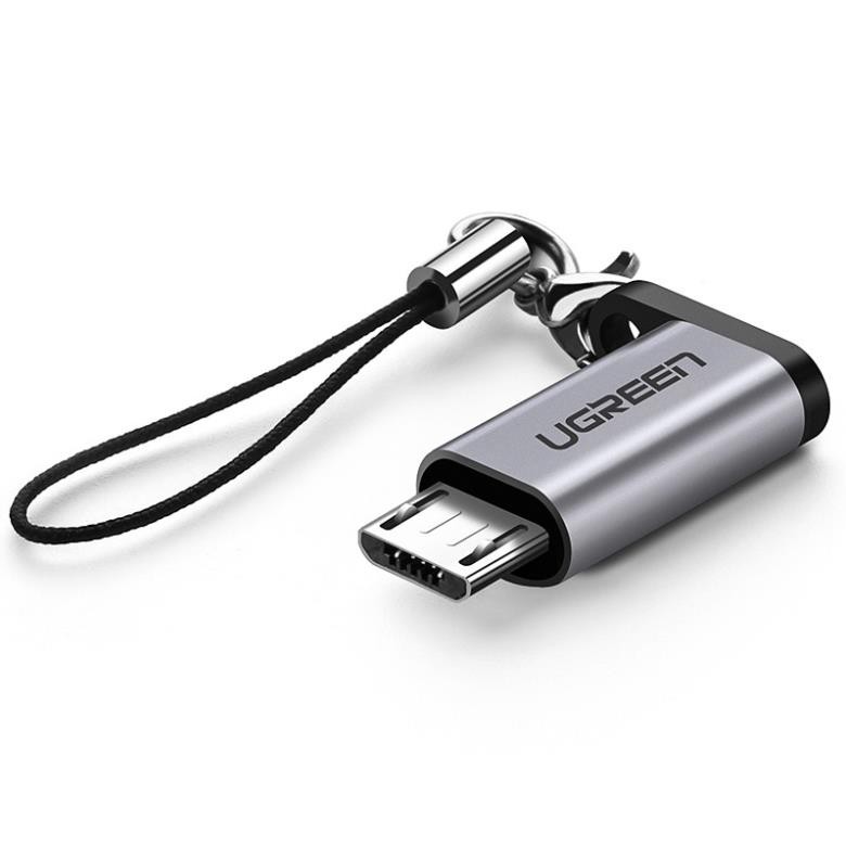 Đầu chuyển Micro USB sang USB Type-C Ugreen 50590 ✔HÀNG CHÍNH HÃNG ✔