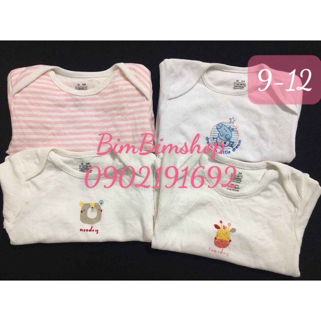 Set 5 bodychip cho bé