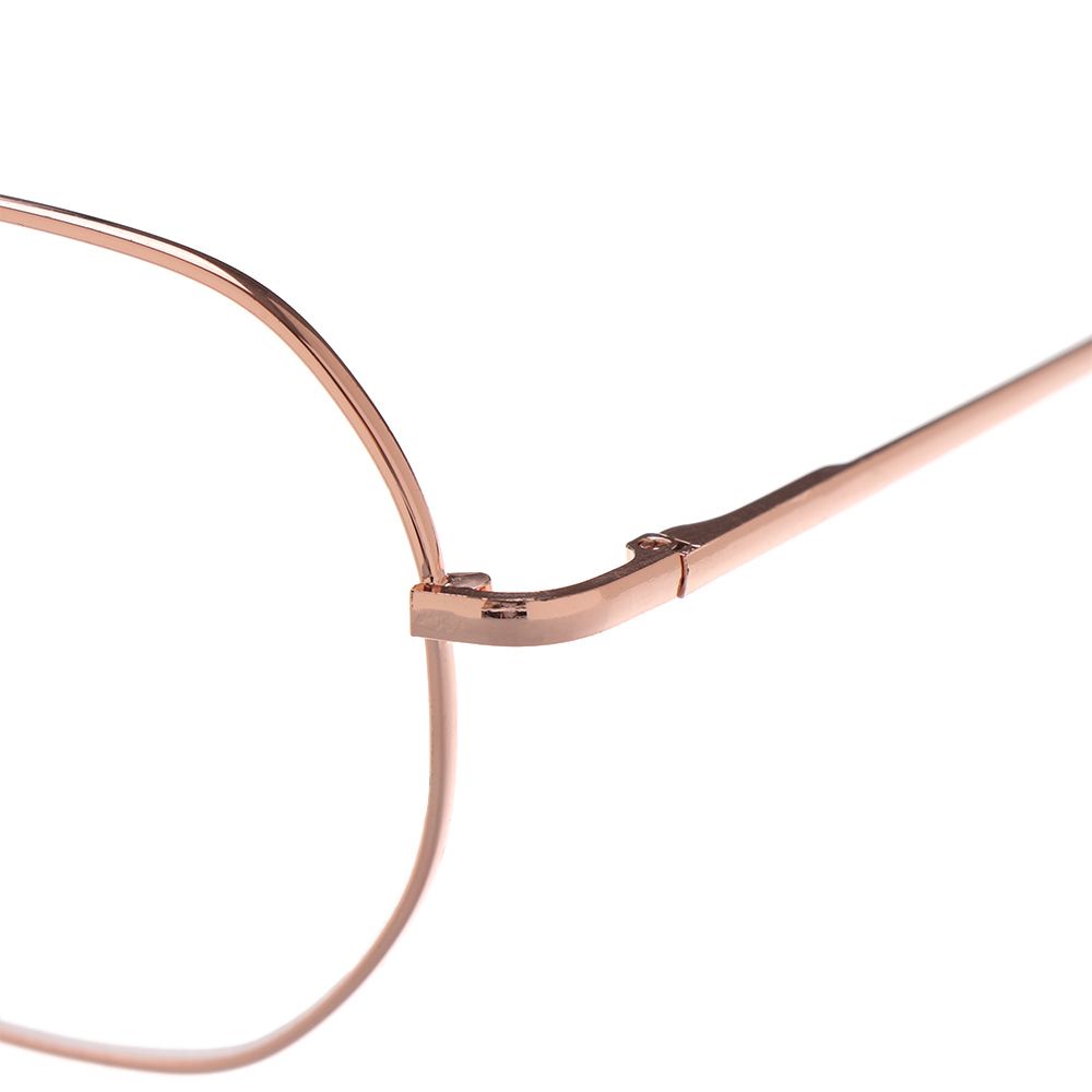 Mắt kính đọc sách cận thị siêu nhẹ gọng kim loại polygon -1.00~-4.0 độ thời trang dành cho nam và nữ