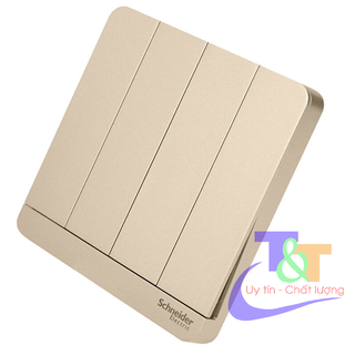 Bộ công tắc 1, 2, 3,4 . 2 chiều 16A có đèn LED AvatarOn Schneider