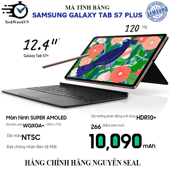 Máy tính bảng Samsung Galaxy Tab S7 / S7 Wifi / Tab S7 Plus / S7 FE  HÀNG CHÍNH HÃNG