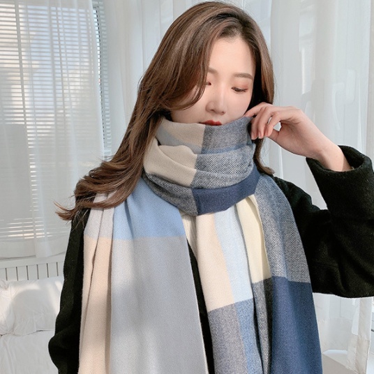 [Giá cực sốc] Khăn quàng cổ phong cách Vintage Hàn Quốc 10003M02 - Shop28Decor.com