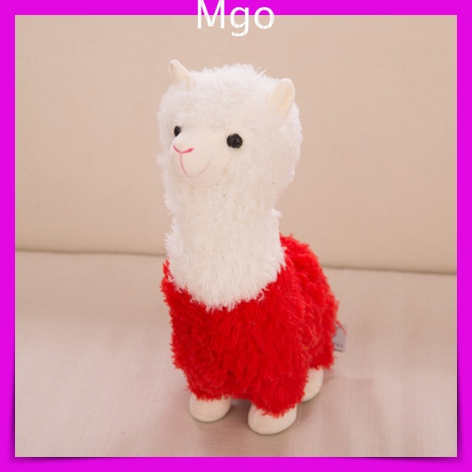 Gấu Bông Lạc Đà Cừu Trắng Alpaca Mịn Đáng Yêu Dễ Thương Qùa Tặng May Mắn Ý Nghĩa