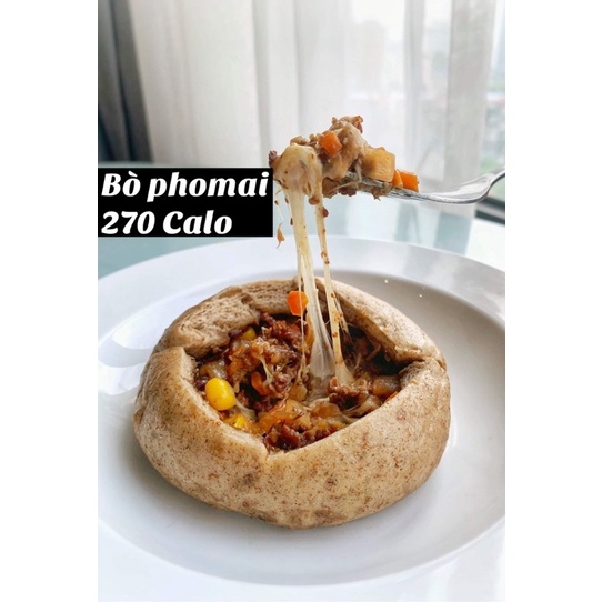 Bánh Bao Nguyên Cám Bò Phomai