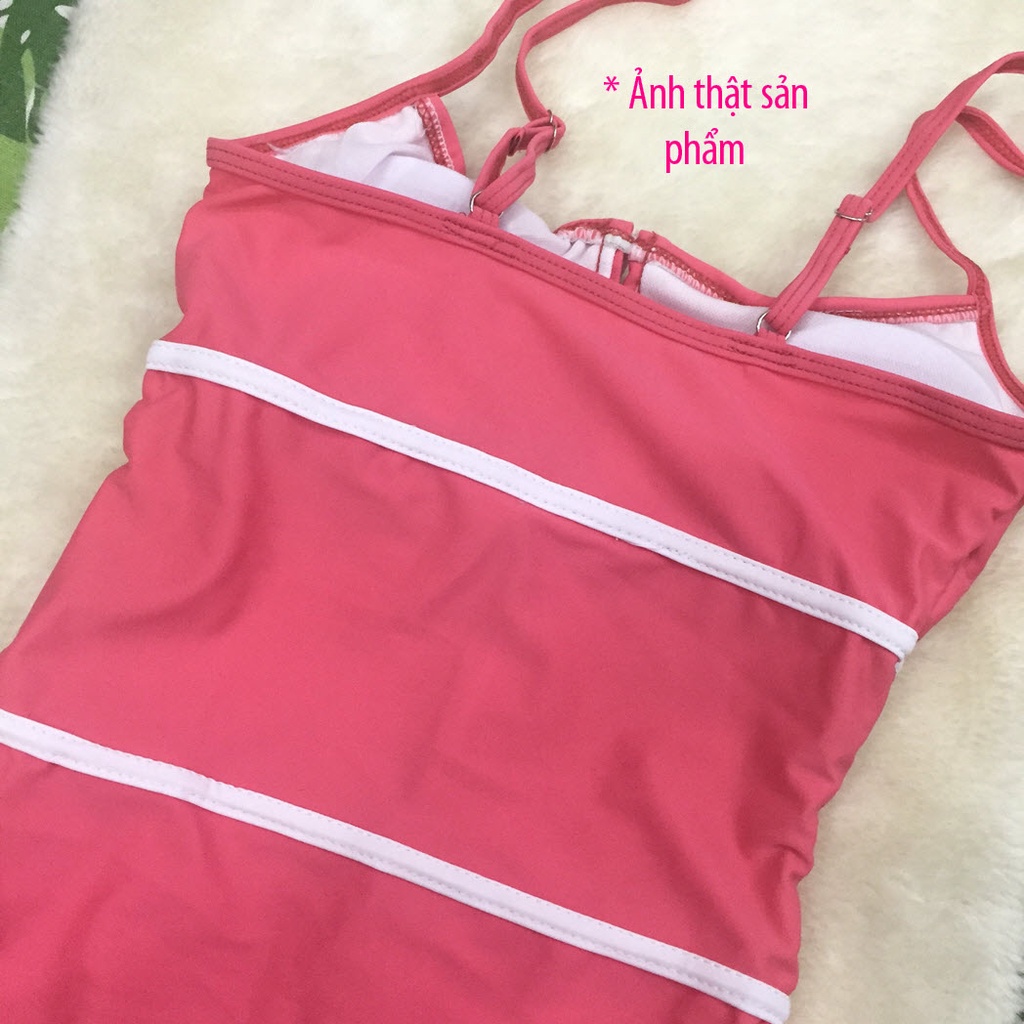 (Hàng nhập- Loại 1) Bikini 1 mảnh Màu Pastel Thời Trang #CP190127