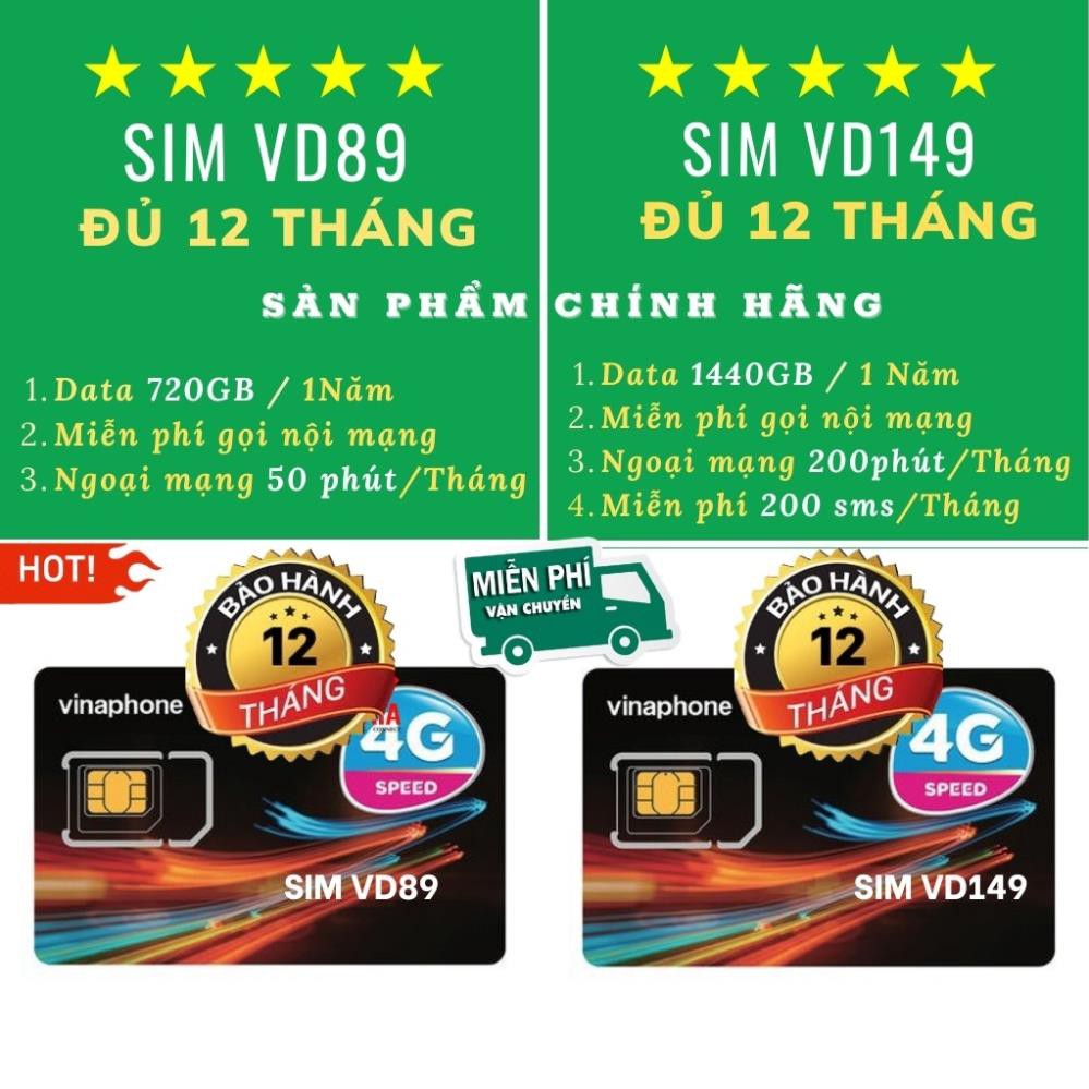 Sim 4G Có Sẵn 4GB/1 Ngày - Miễn Phí Gọi - Tốc Độ Băng Thông Cao - Có Video Test Tốc Độ Mạng