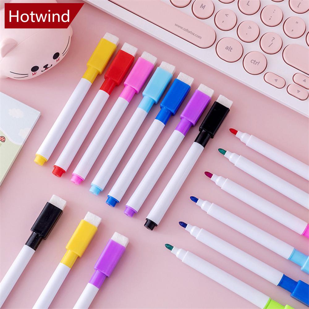 Set 8 Bút Lông Viết Bảng Có Thể Xóa Được 8 Màu Sắc H2L5