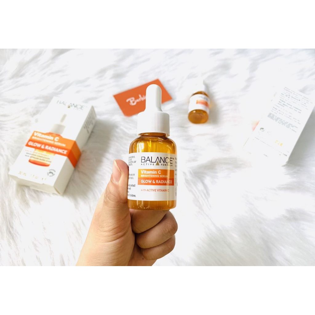 [CHÍNH HÃNG] Serum trắng da mờ thâm sau mụn Vitamin C Balance Active Formula 30ml