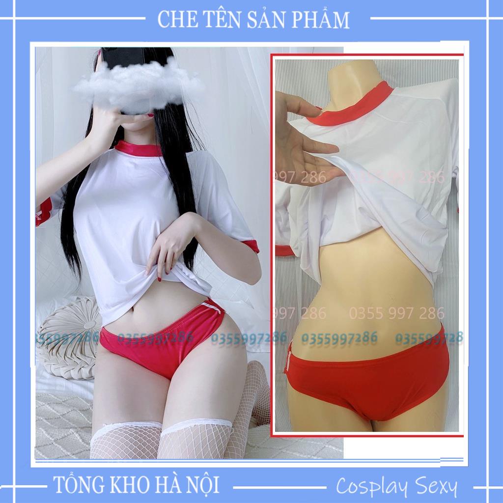 Set Cosplay Sexy Học Sinh - Bộ Đồ Ngủ Cosplay Sexy Vận Động Viên - Đồng Phục Thể Dục Nữ Sinh - VĐV002 - Ivyshop