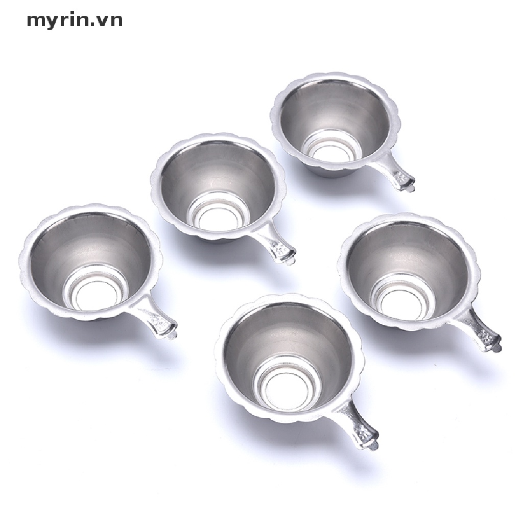 1 Dụng Cụ Lọc Trà Bằng Thép Không Gỉ Tái Sử Dụng Tiện Lợi