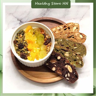 Bánh ăn kiêng Biscotti nguyên vị, bánh ăn kiêng không đường - B01
