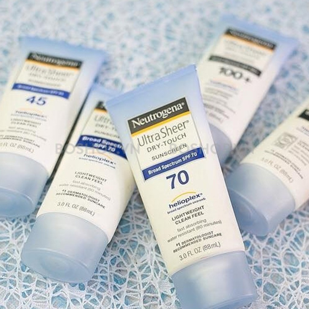 Kem Chống Nắng Neutrogena SPF 55 70 100 tuýp 88ml từ Mỹ