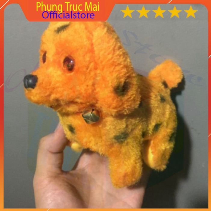 Đồ chơi chó bông biết đi, kêu chạy pin nhiều mẫu