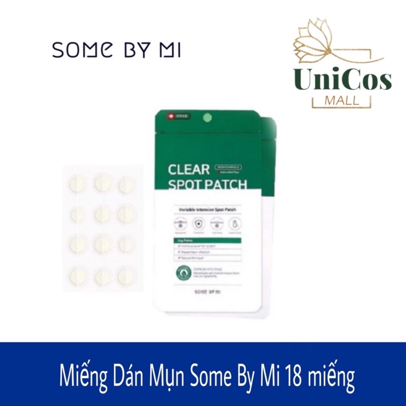Miếng dán mụn Some By Mi Clear Spot Patch 18 miếng