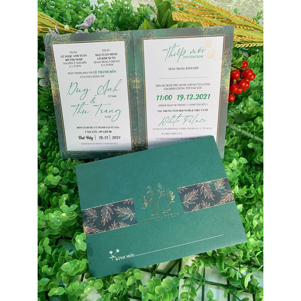 Thiệp cưới SLA54