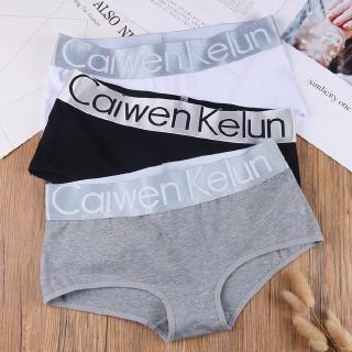 Quần Boxer Cotton Dài Ngang Gối Màu Trắng Đen Thời Trang Cho Nam Và Nữ