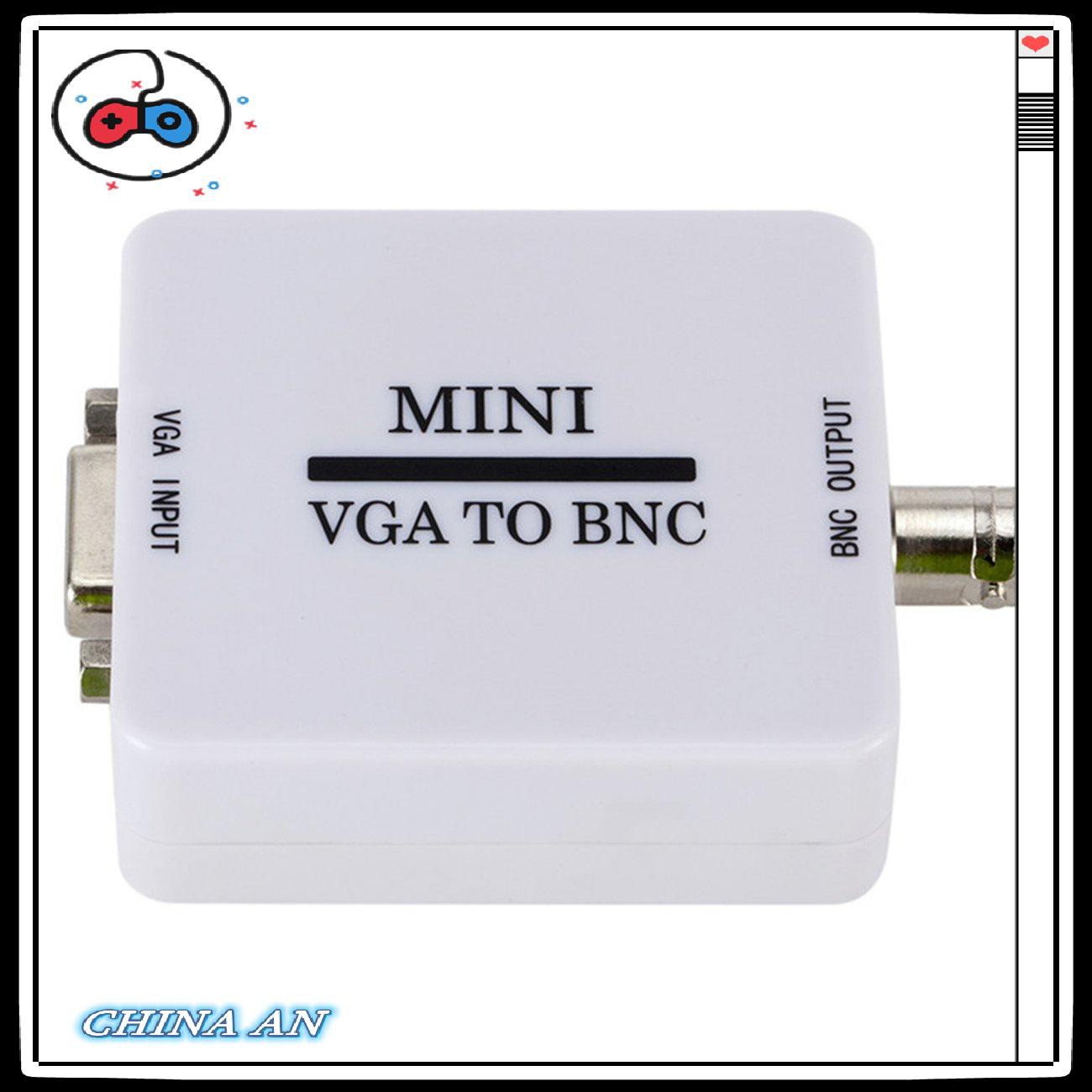 ⚡Hot sản phẩm/Vga To Bnc Converter Host Video Converter Box Tv Av Interface Converter