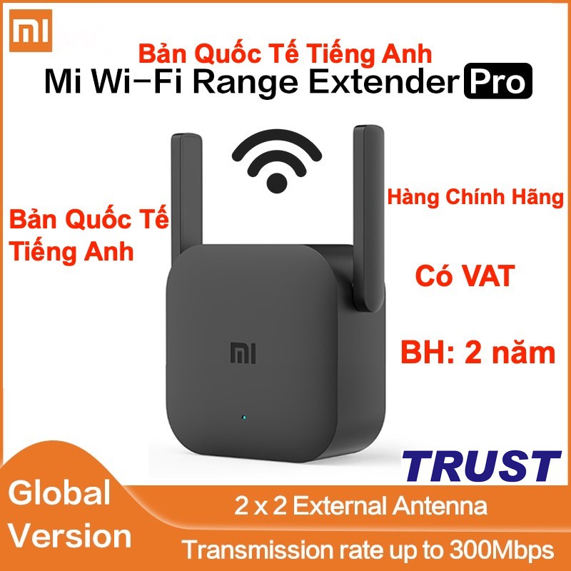 Xiaomi Kích sóng wifi,Mở rộng Wifi, Tăng cường mạng Wifi -R03- Mi Repeater Pro -Range Extender