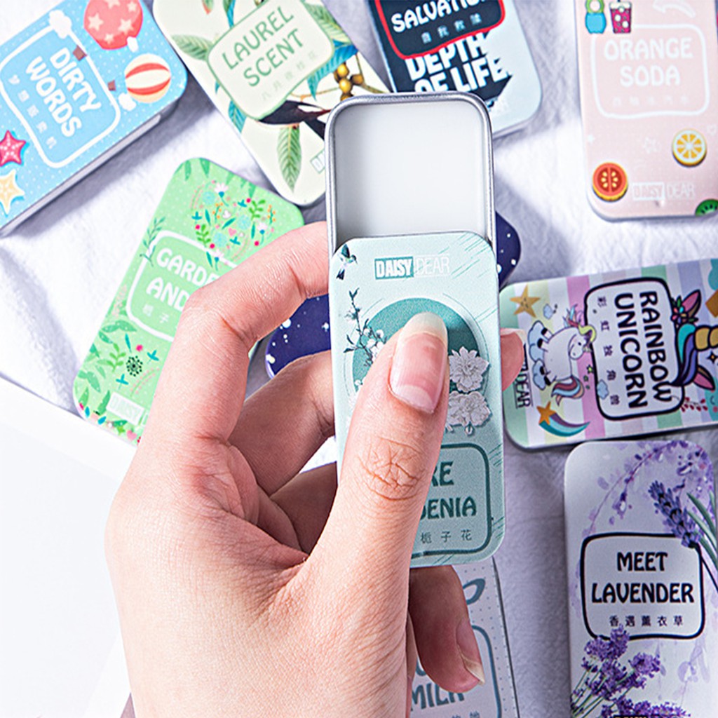 Nước hoa sáp Daisy cho nam, nữ 12 mùi Tự Nhiên Dịu Nhẹ Tươi Mát, nước hoa khô mini bỏ túi - Azeva | Thế Giới Skin Care