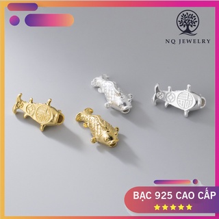 Charm S925 hình cá chép xỏ ngang