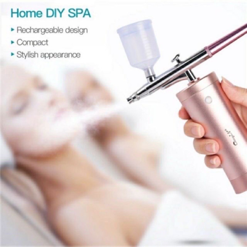 Máy phun oxy mini cầm tay tích điện