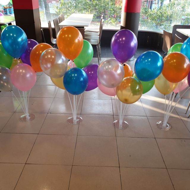 Trụ Nhựa Giả Bóng Bay Cao 70cm