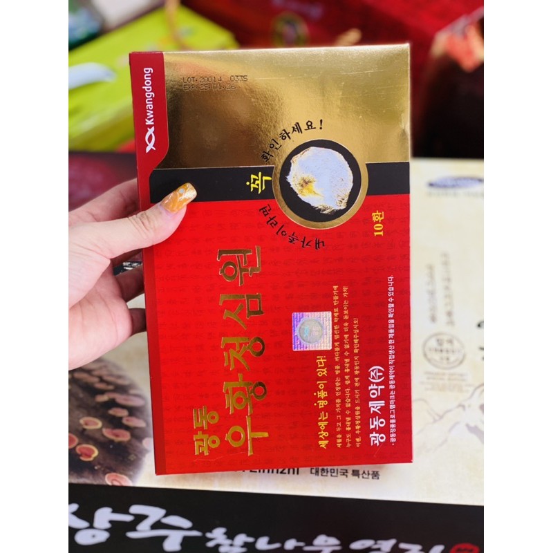 An Cung Ngưu Hoàng Tổ Kén Hàn Quốc CAO CẤP