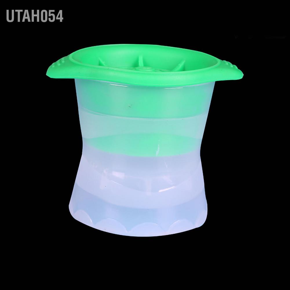 Khuôn silicone làm đá viên hình cầu 3D dành cho pha whisky tại quầy bar