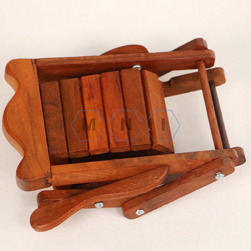 Giá để điện thoại hình ghế gỗ kích thước 11x15cm decor bàn học tiện dụng, giá để điện thoại xem phim