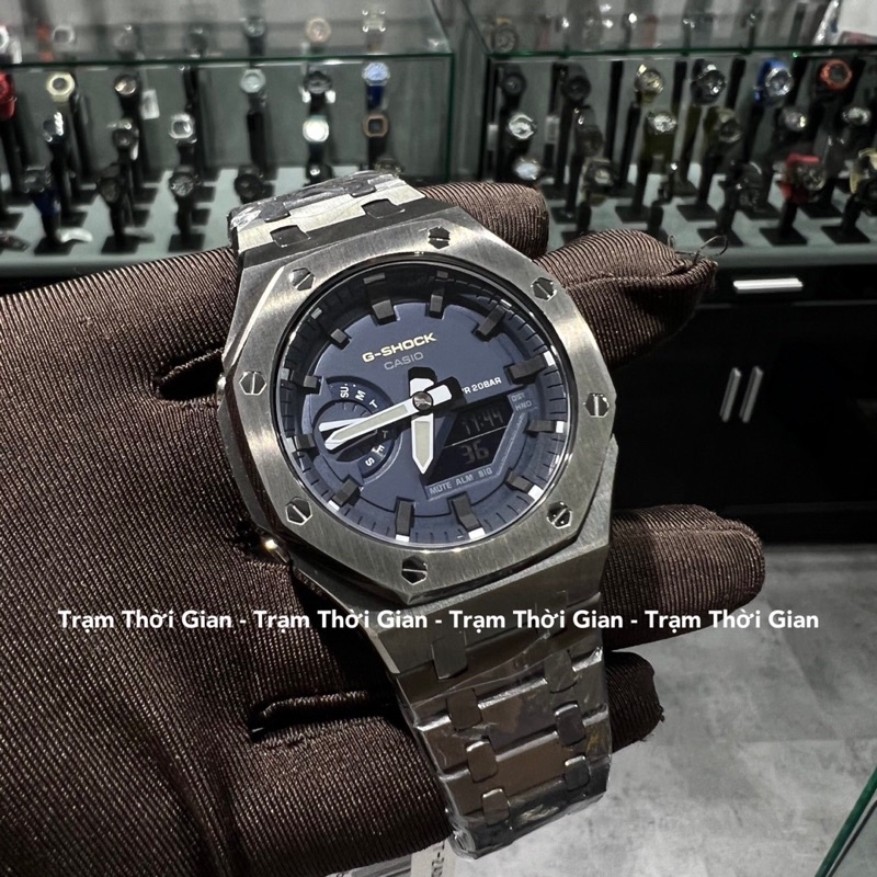 Đồng hồ Casio G-shock GA-2100 độ vỏ màu xám