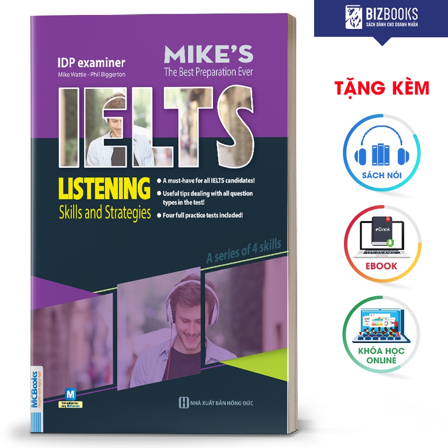 Mua S ch IELTS Listening Skills And Strategies B S ch Ielts Mike