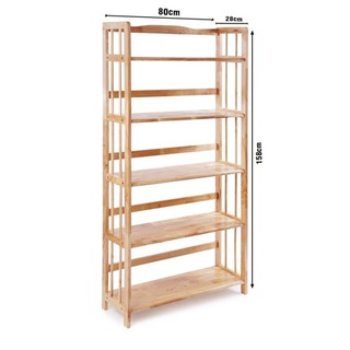 🚫𝐌IỄN PHÍ SHIP🚫Kệ Sách Gỗ 5 tầng 80cm Đa Năng